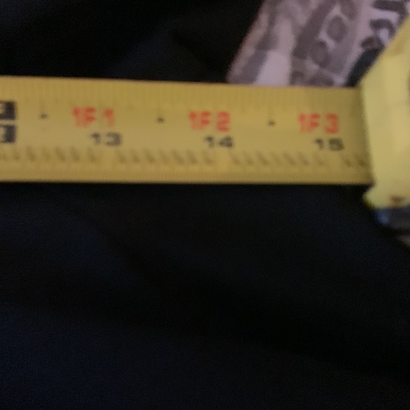 Very cool DVF pants with genuine leather around waist EUC - Picture 8 of 9